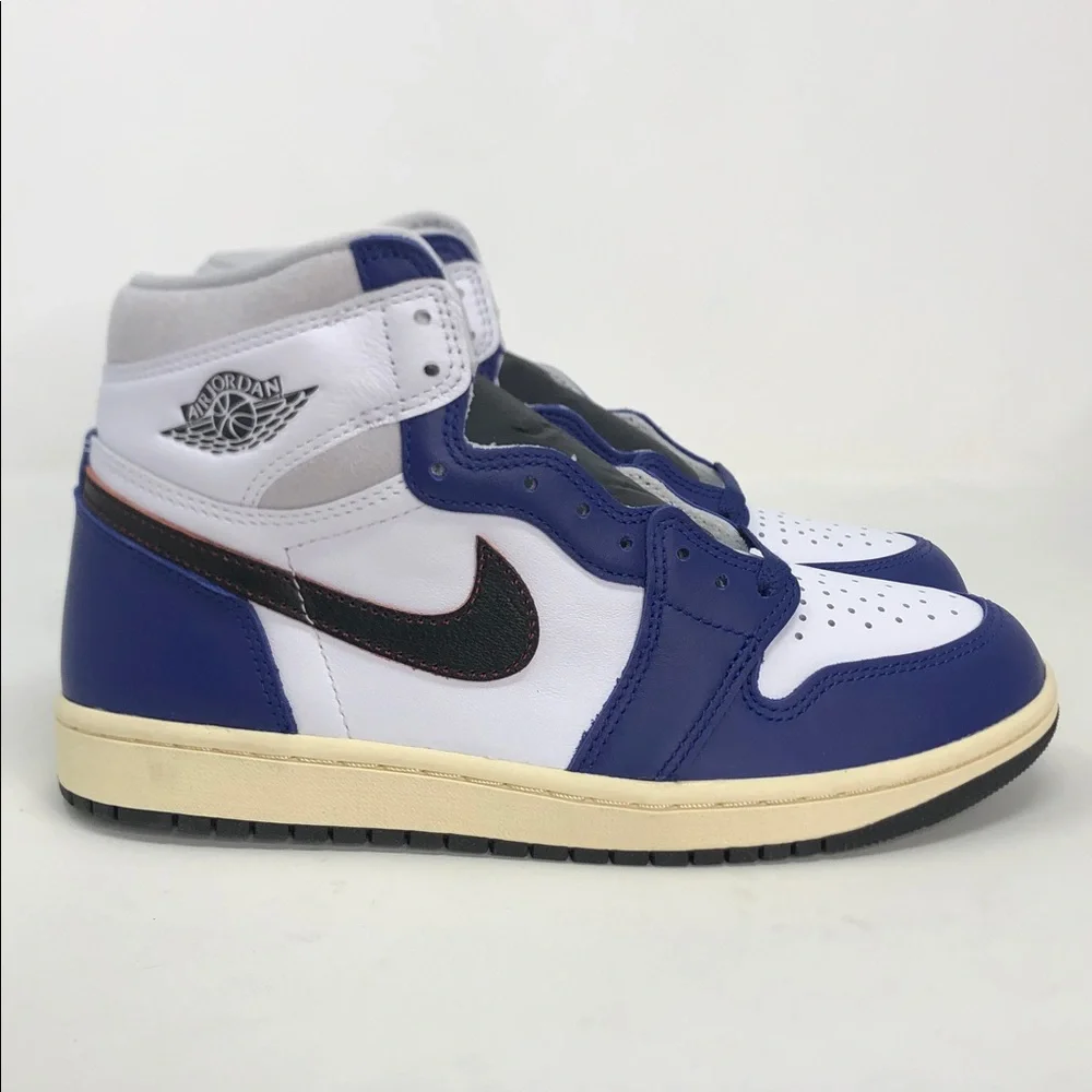 Air Jordan 1 Retro High OG Rare Air D5485-100 Men’s Sneakers-Size 7.5 (Defect)